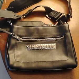 Steve Madden Black Belt Bag
